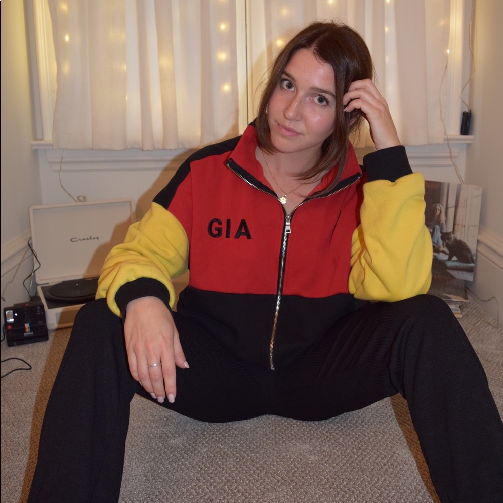 I.M.GIA zip up sweater
